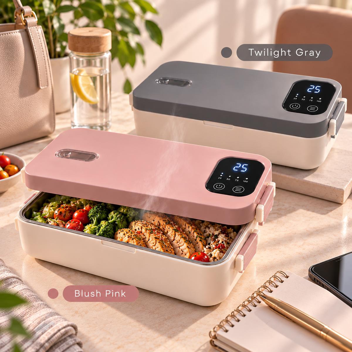Lunchetta™ Cordless Heated Lunch Box